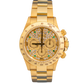 Rolex Daytona Ref. 16528 Yellow Gold Pave Dial Emerald Markers