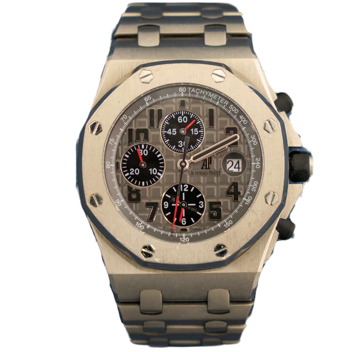 Audemars Piguet Offshore Ref. 26170TI.OO.100TI.01 42MM Titanium Grey Dial on Bracelet