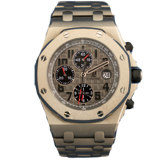 Audemars Piguet Offshore Ref. 26170TI.OO.100TI.01 42MM Titanium Grey Dial on Bracelet
