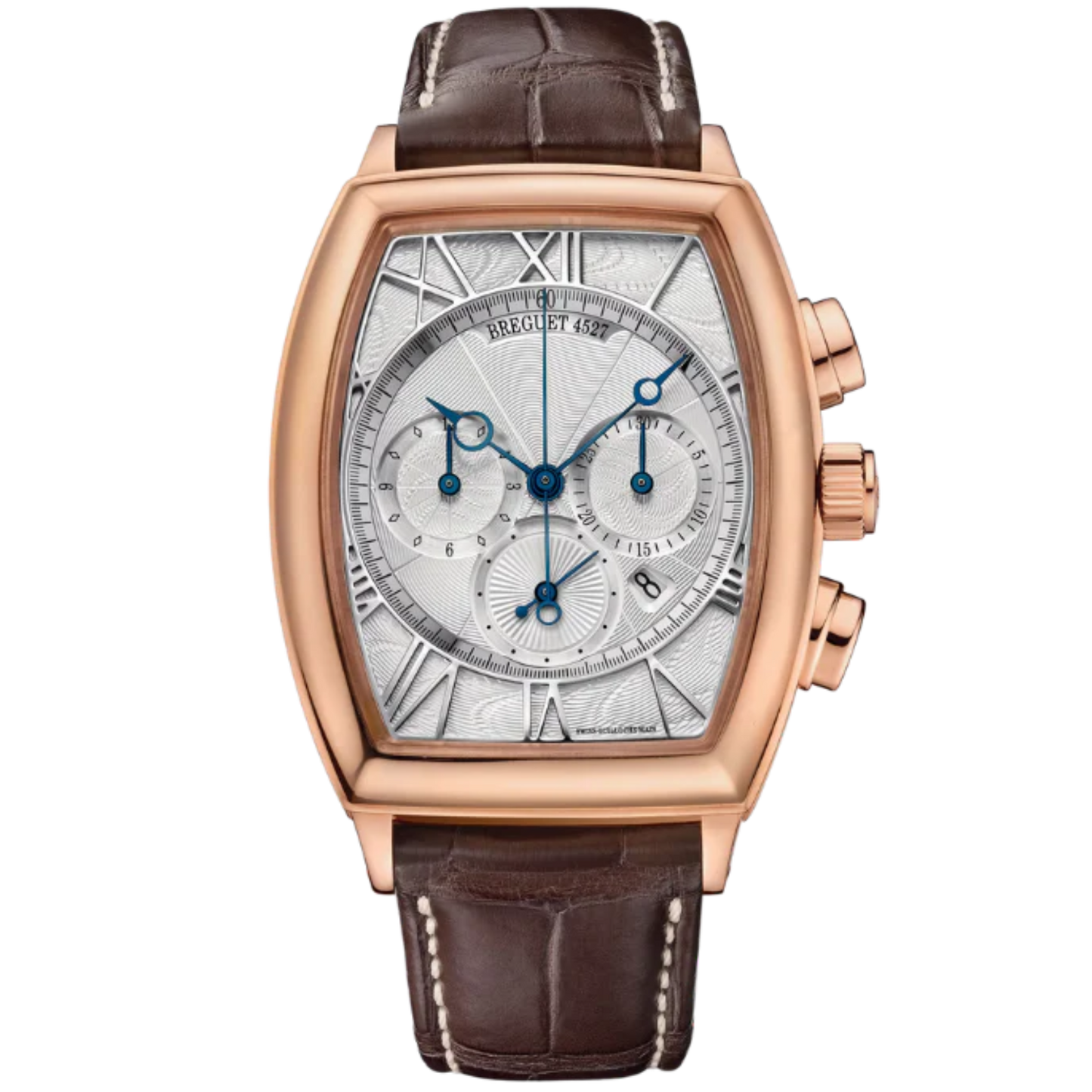 HERITAGE 5400 42 MM ROSE GOLD WITH SILVER DIAL