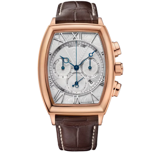 HERITAGE 5400 42 MM ROSE GOLD WITH SILVER DIAL