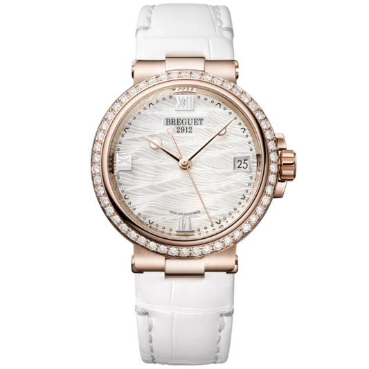 MARINE DAME 9518 34 MM ROSE GOLD WITH MOTHER OF PEARL DIAL