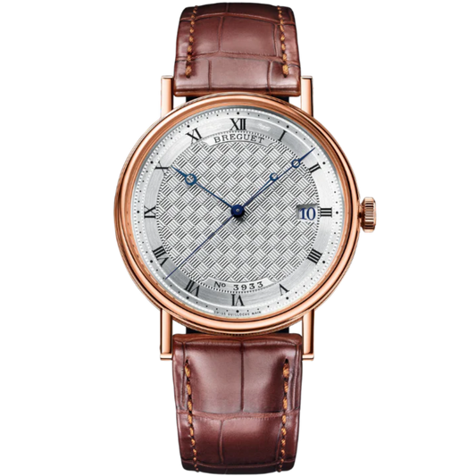 CLASSIQUE 5177 38 MM ROSE GOLD WITH SILVER DIAL