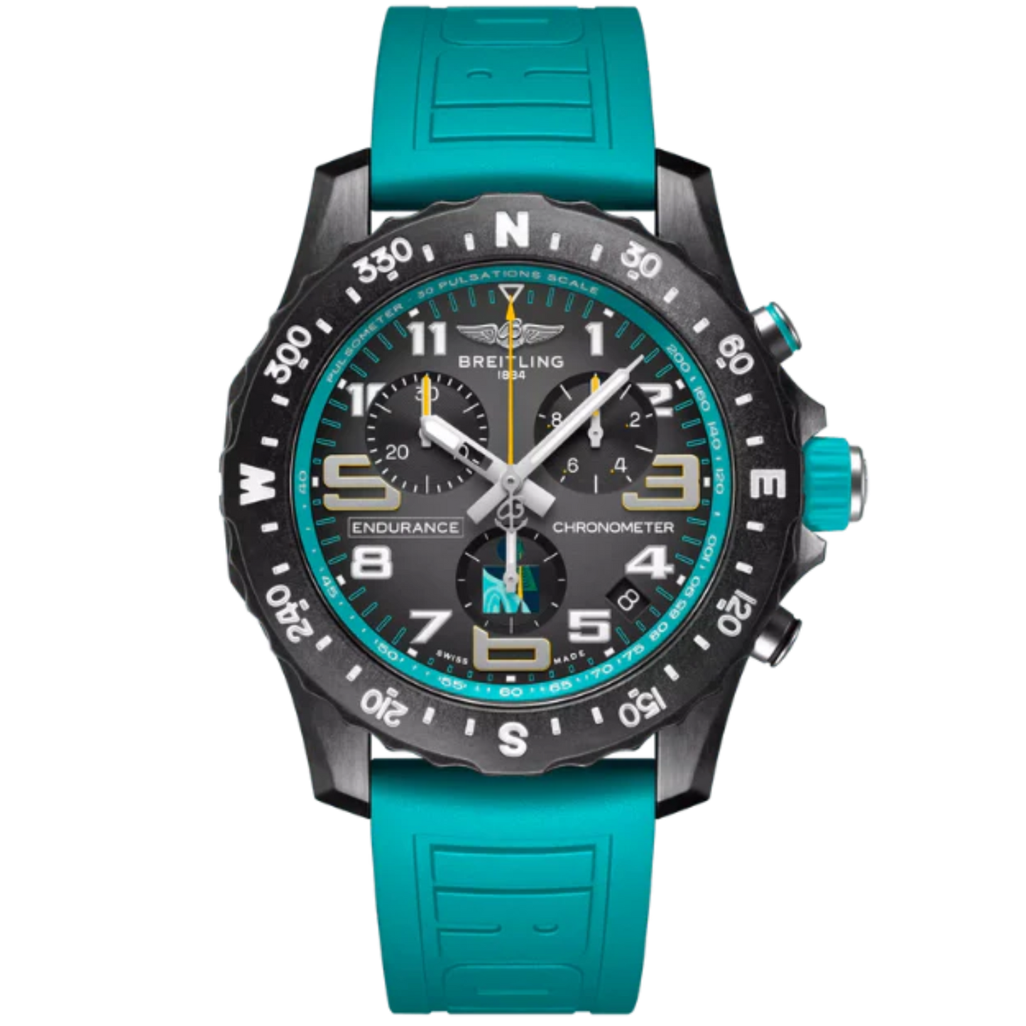 ENDURANCE PRO IRONMAN® 70.3 WORLD CHAMPIONSHIP 44 MM BREITLIGHT® CASE WITH BLACK DIAL