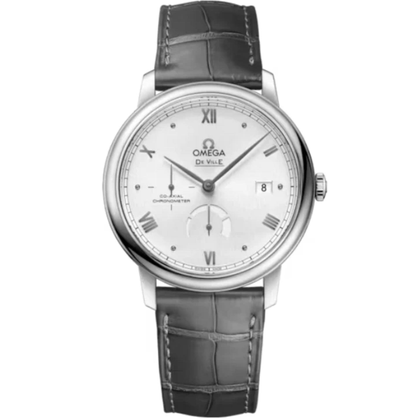 DE VILLE PRESTIGE 39 MM STAINLESS STEEL WITH SILVER DIAL