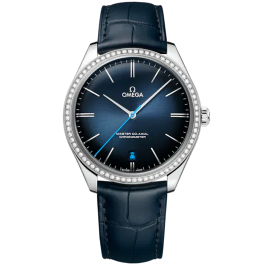 DE VILLE TRÉSOR ORBIS EDITION 40 MM STAINLESS STEEL WITH BLUE DIAL