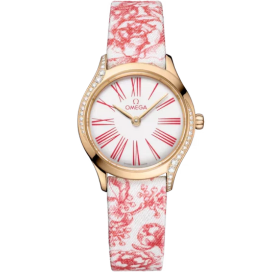 DE VILLE MINI TRÉSOR 26 MM  MOONSHINE™ GOLD WITH WHITE DIAL