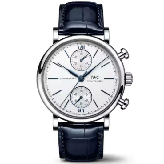 PORTOFINO CHRONOGRAPH 39 MM STAINLESS STEEL WITH WHITE DIAL