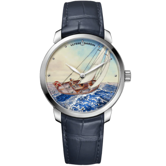 CLASSICO MANARA MANUFACTURE 40 MM STAINLESS STEEL WITH WHITE DIAL