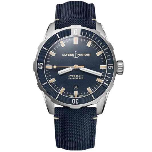 DIVER 42 MM STAINLESS STEEL WITH BLUE DIAL
