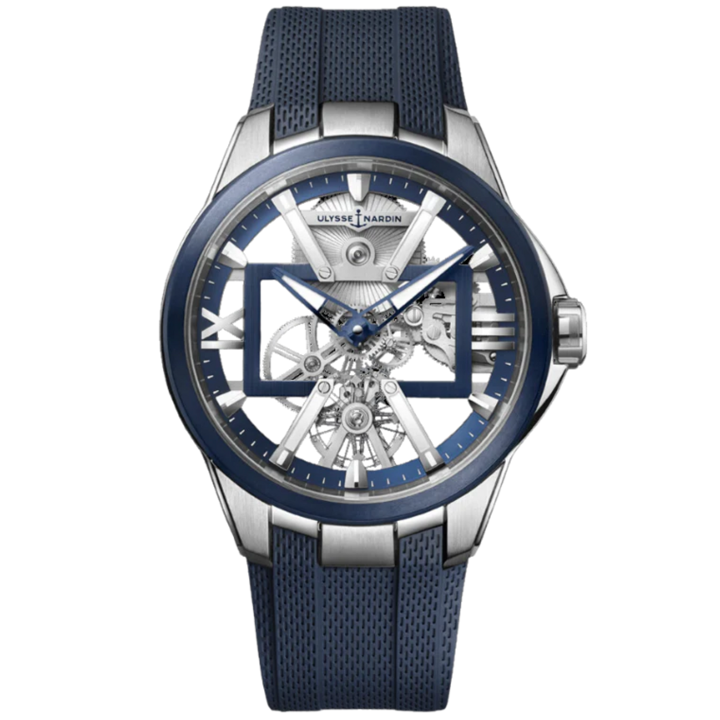 BLAST SKELETON X 42 MM TITANIUM WITH OPENWORKED DIAL