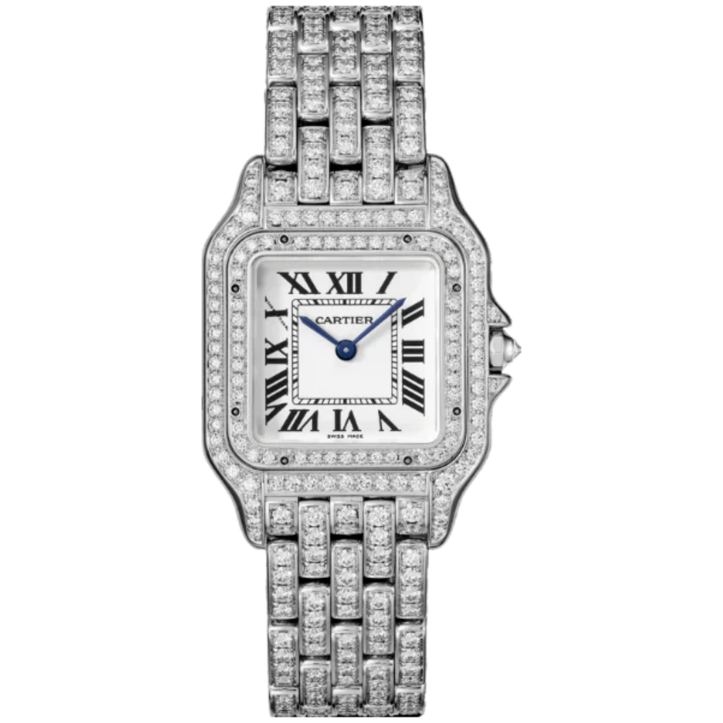 PANTHERE DE CARTIER 37 MM RHODIUMIZED WHITE GOLD