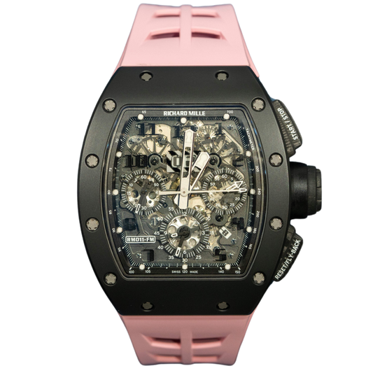Richard Mille RM011 "Black Phantom" Carbon/NTPT Chronograph LTD 50 Pcs Worldwide
