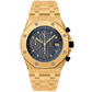 Audemars Piguet 42MM Royal Oak Offshore Ref. 25721BA.OO.1000BA.02.A Yellow Gold Blue Dial