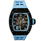 Richard Mille RM030 Black Carbon "Argentina" Blue Rehaut Full Set Complete