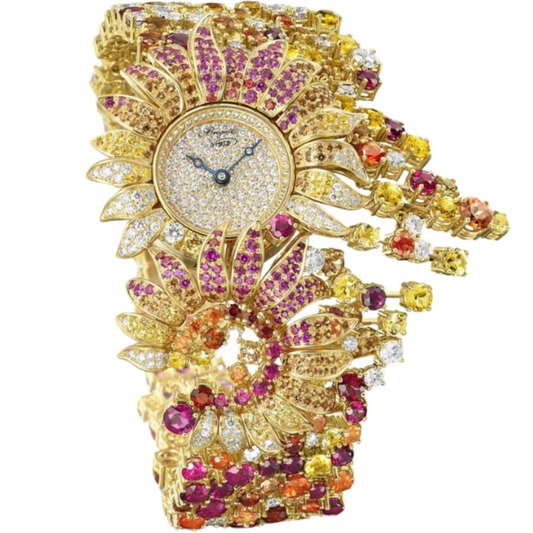 L'ORANGERIE GJE19BA20.8589DM1 34 MM YELLOW GOLD WITH WHITE DIAL