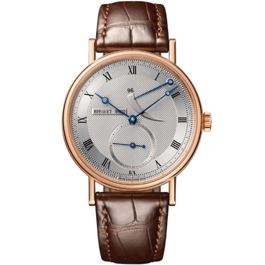 CLASSIQUE 5277 38 MM ROSE GOLD WITH SILVER