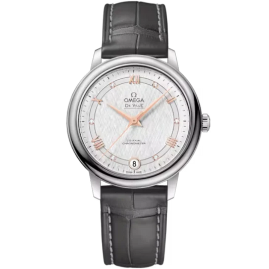 DE VILLE PRESTIGE 33 MM STAINLESS STEEL WITH SILVER DIAL