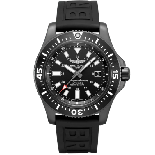 SUPEROCEAN SPECIAL 44 MM DLC-COATED STAINLESS STEEL WITH BLACK DIAL