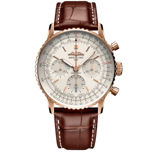 NAVITIMER B01 CHRONOGRAPH 41 MM 18K ROSE GOLD WITH CREAM DIAL
