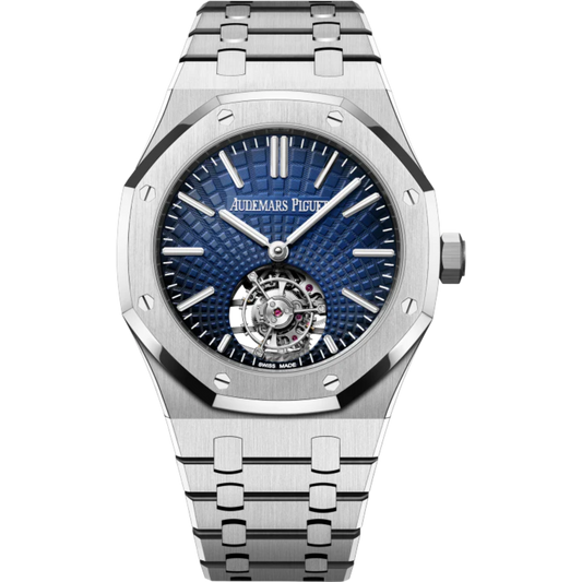 Audemars Piguet Royal Oak Tourbillon Ref. 26530ST.OO.1220ST.01 41MM Stainless Steel Blue Dial