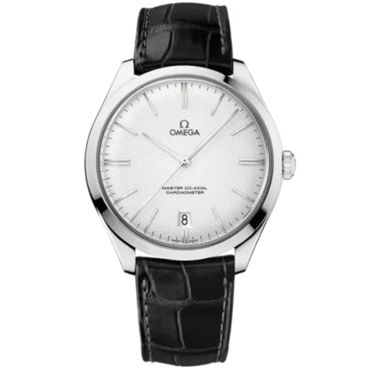 DE VILLE TRÉSOR 40 MM WHITE GOLD WITH SILVER DIAL