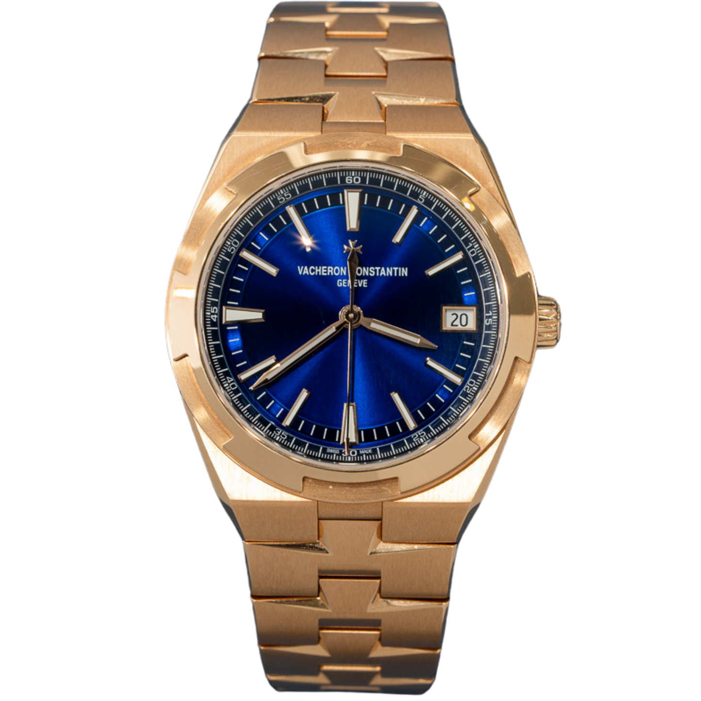 Vacheron Constantin Ref. 4520V/210R-B705 Rose Gold Blue Dial Overseas