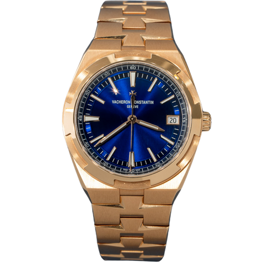 Vacheron Constantin Ref. 4520V/210R-B705 Rose Gold Blue Dial Overseas