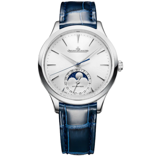 MASTER ULTRA THIN MOON 36 MM STAINLESS STEEL WITH SILVER GREY SUNRAY BRUSH  DIAL