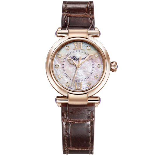 IMPERIALE 29 MM ETHICAL ROSE GOLD WITH MOTHER OF PEARL DIAL
