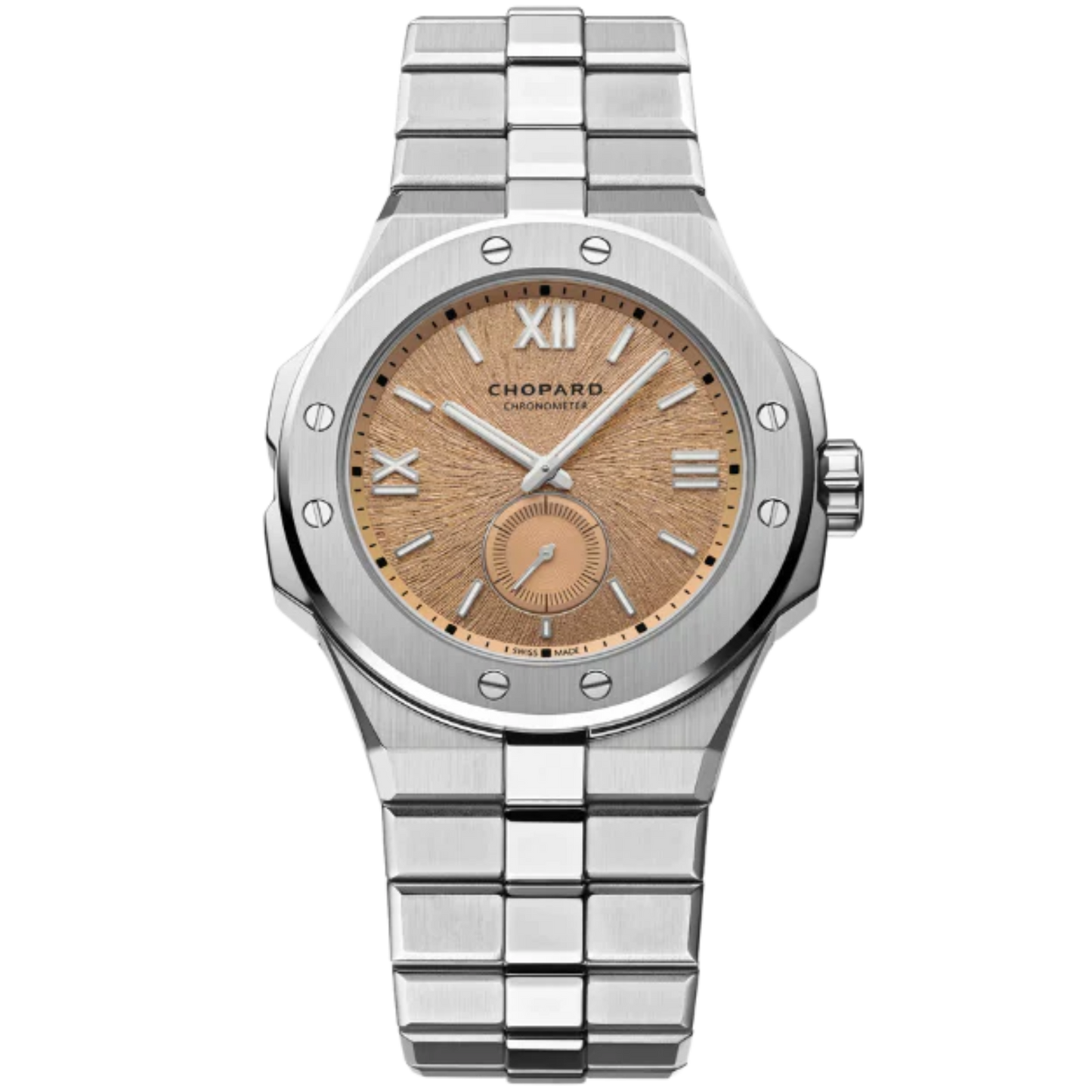 ALPINE EAGLE XPS 41 MM LUCENT STEEL™ WITH MONTE ROSA PINK DIAL