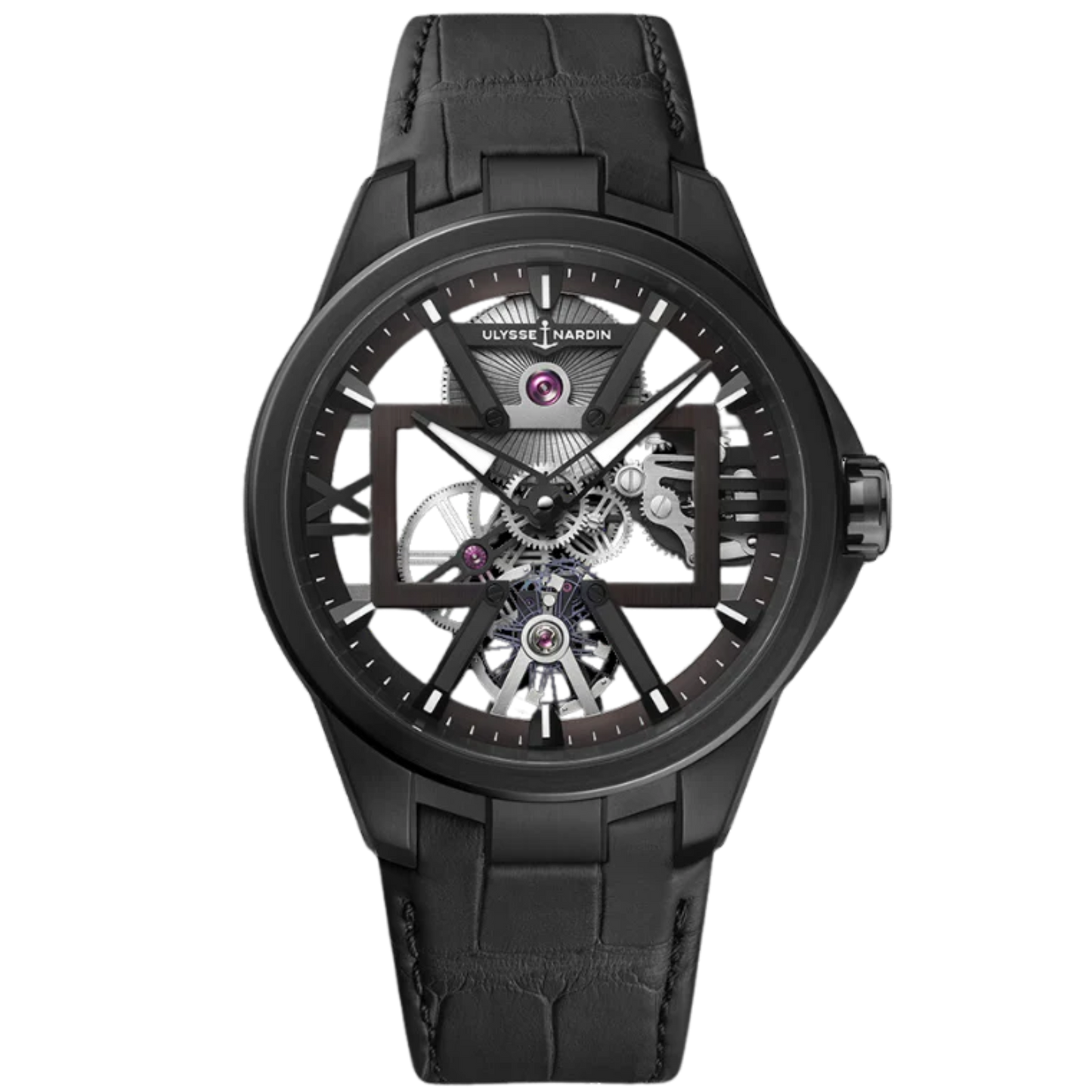 BLAST SKELETON X 42 MM TITANIUM WITH OPENWORKED DIAL