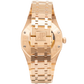 Royal Oak Double Balance Wheel Openworked 41MM 18-Carat Pink Gold Bracelet Slate Grey Openworked Dial 18-Carat Pink Gold Case