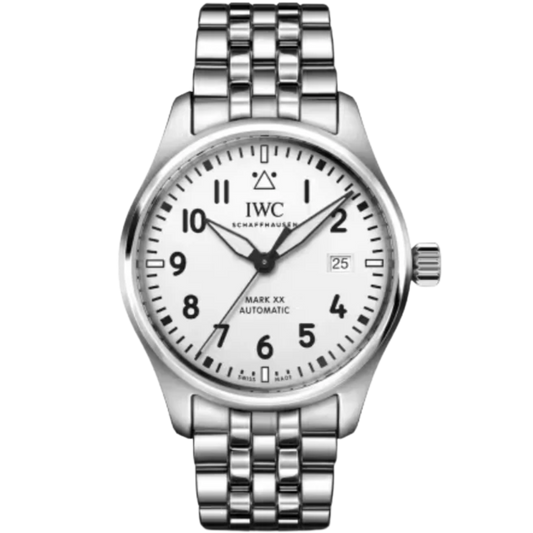 PILOT'S WATCH MARK XX 40 MM STAINLESS STEEL WITH WHITE DIAL