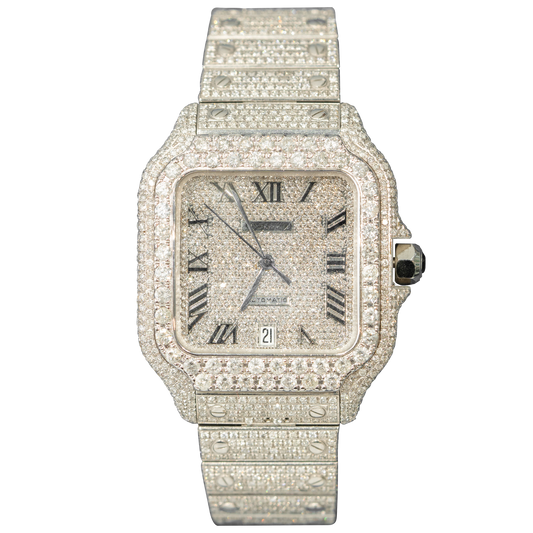 Cartier WSSA0030 Stainless Steel Santos Bussdown