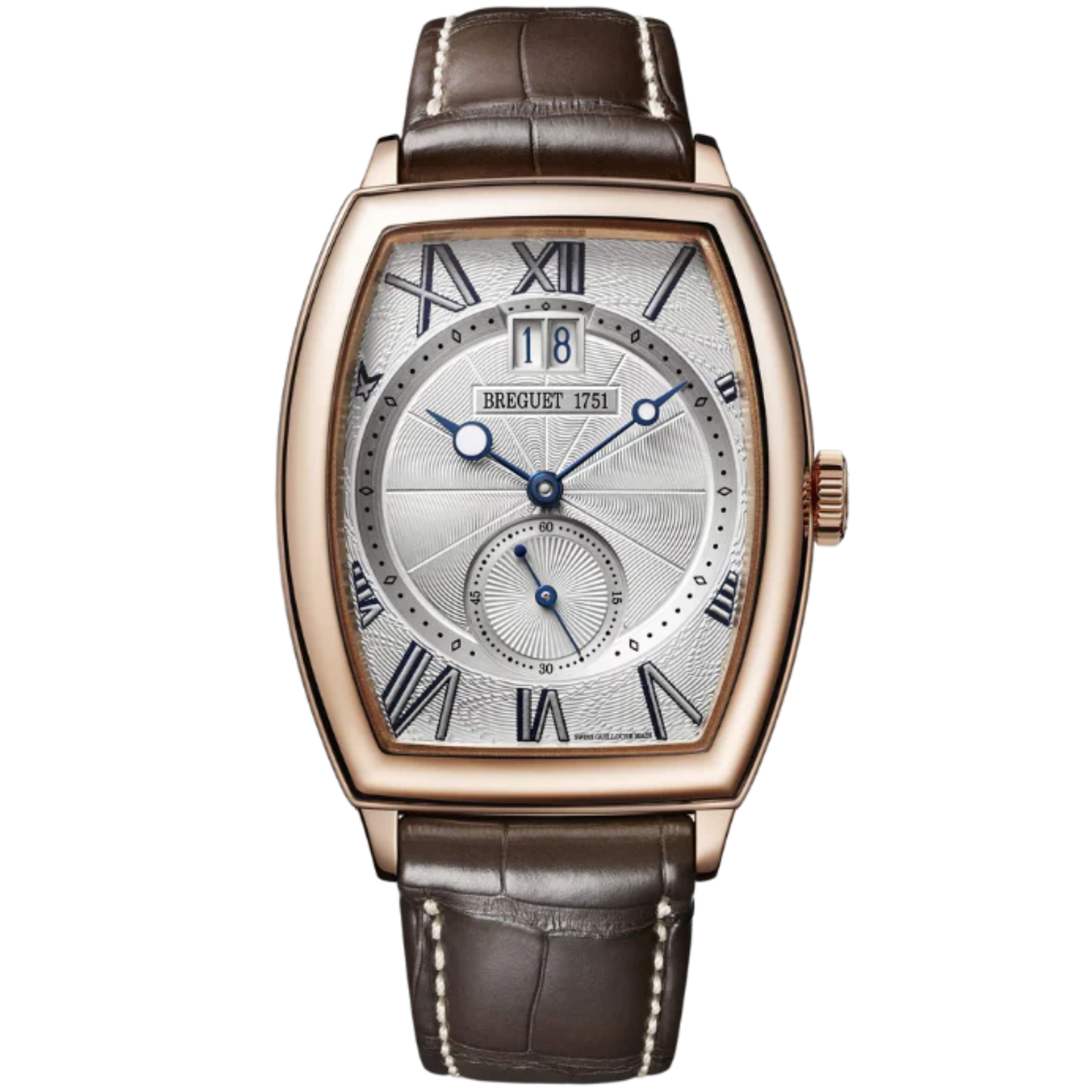 HERITAGE 5410 42 MM ROSE GOLD WITH SILVER DIAL