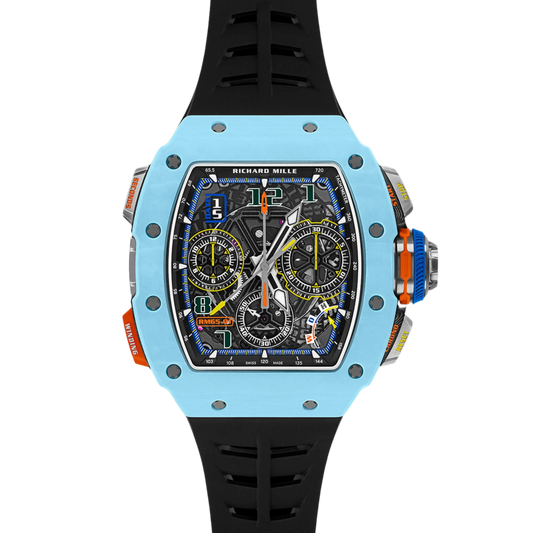 Richard Mille RM 65-01 Baby Blue NTPT Split Second Chronograph