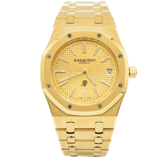 Audemars Piguet 39MM Royal Oak Ref. 15202BA.OO.1240BA.02.93 "24K Bruno Mars Limited Edition" Yellow Gold, Champagne Dial