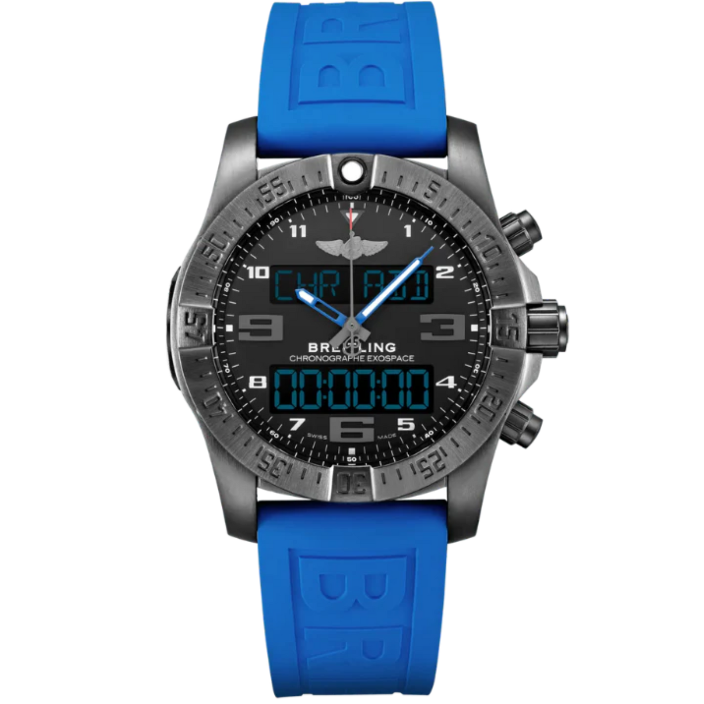 EXOSPACE B55 46 MM DLC-COATED TITANIUM WITH BLACK DIAL