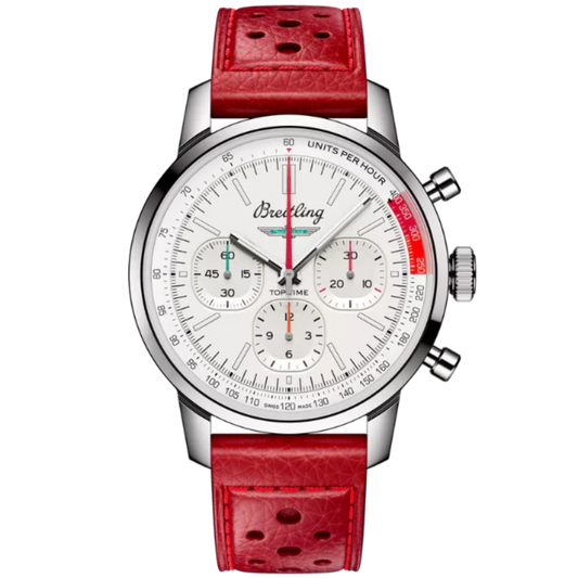 TOP TIME B01 FORD THUNDERBIRD 41 MM STAINLESS STEEL WITH WHITE DIAL