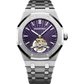 Audemars Piguet Royal Oak Tourbillon Ref. 26522ST.OO.1220ST.01 41mm Stainless Steel Purple Dial Extra Thin