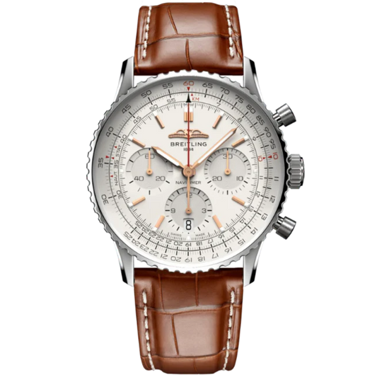 NAVITIMER B01 CHRONOGRAPH 41 MM STAINLESS STEEL WITH CREAM DIAL
