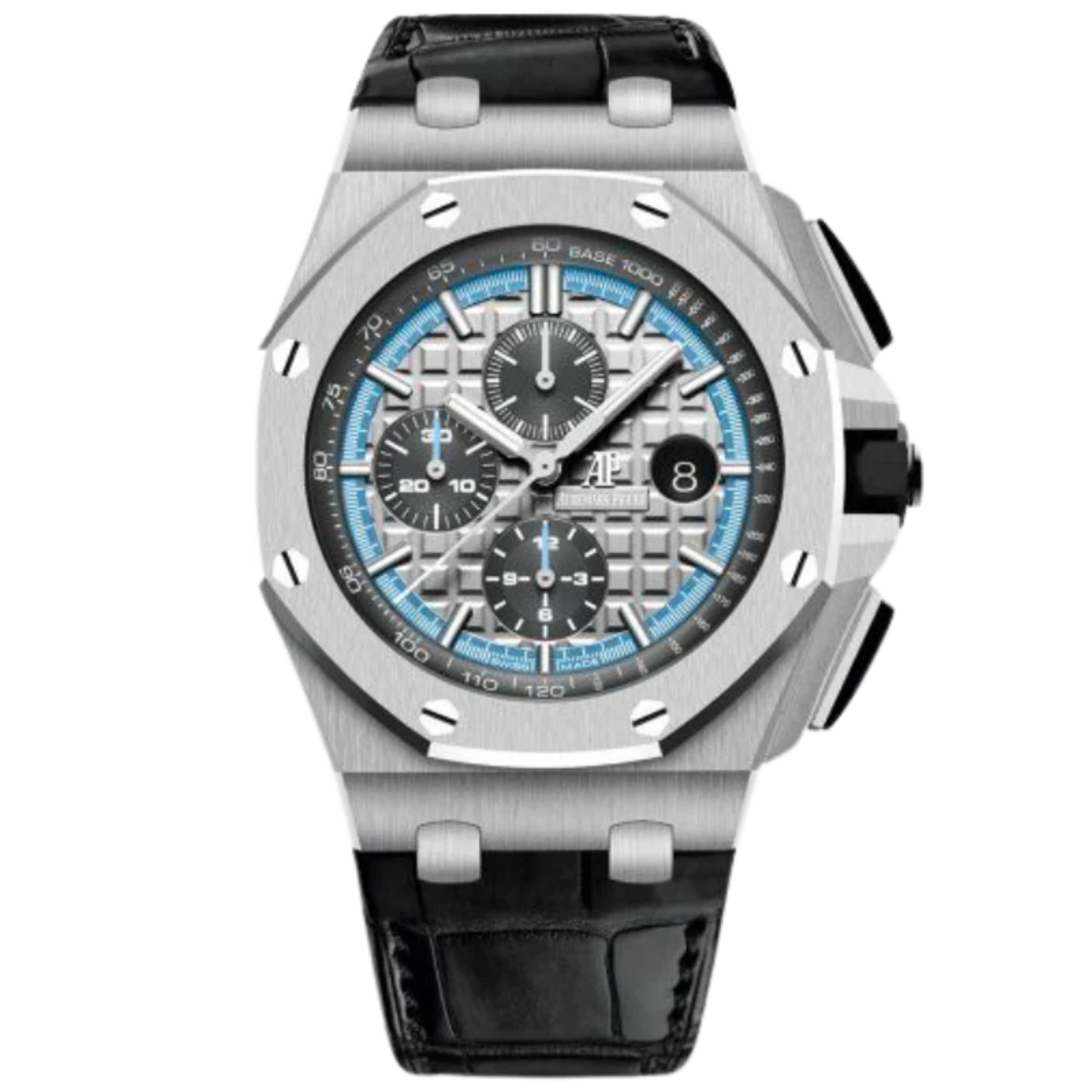 26417BC.OO.A00CR.01 44MM White Gold/Ceramic Bezel Japan Offshore