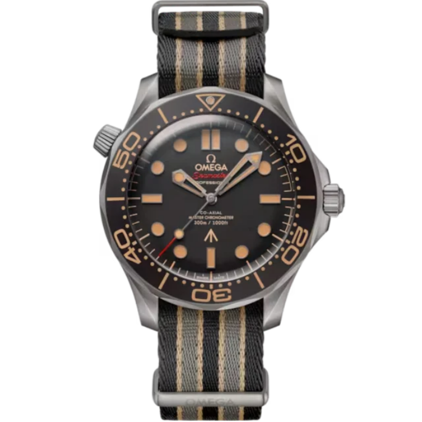 SEAMASTER DIVER 300M 007 EDITION 42 MM TITANIUM WITH BROWN DIAL