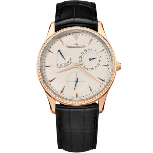 MASTER ULTRA THIN POWER RESERVE 39 MM 18K ROSE GOLD WITH EGGSHELL BEIGE DIAL