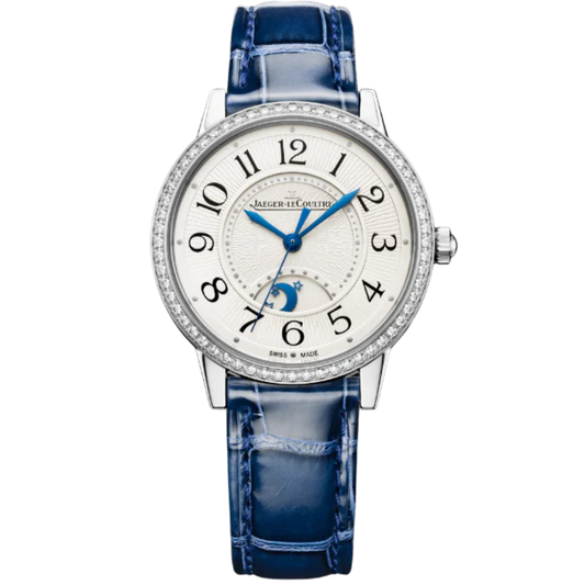 RENDEZ-VOUS CLASSIC NIGHT & DAY 34 MM STAINLESS STEEL WITH SILVER GREY GUILLOCHE DIAL