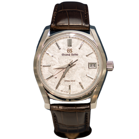 Omega SBGA413 Stainless Steel “Grand Seiko” Meteorite Dial