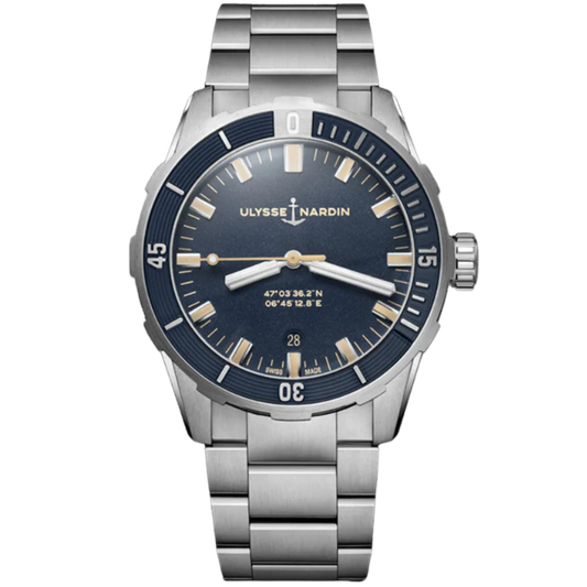 DIVER 42 MM STAINLESS STEEL WITH BLUE DIAL