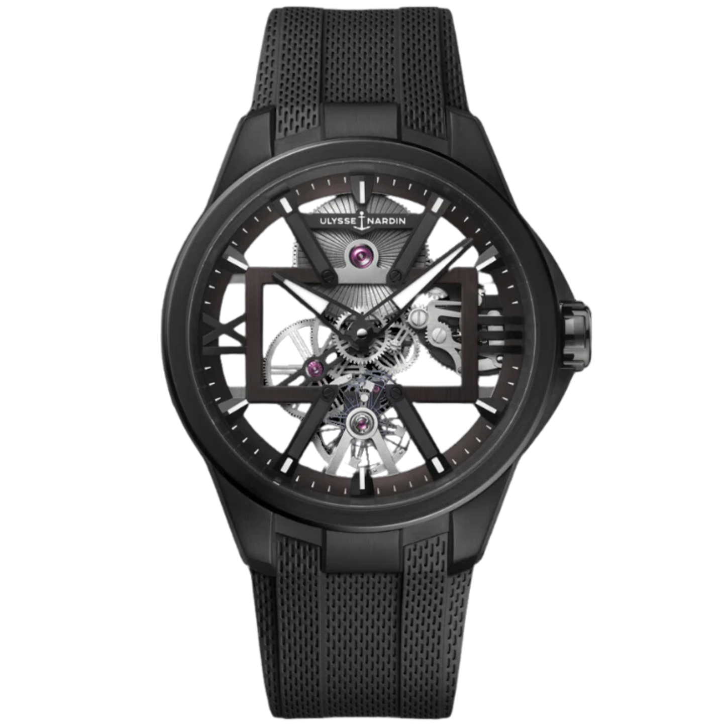 BLAST SKELETON X 42 MM TITANIUM WITH OPENWORKED DIAL