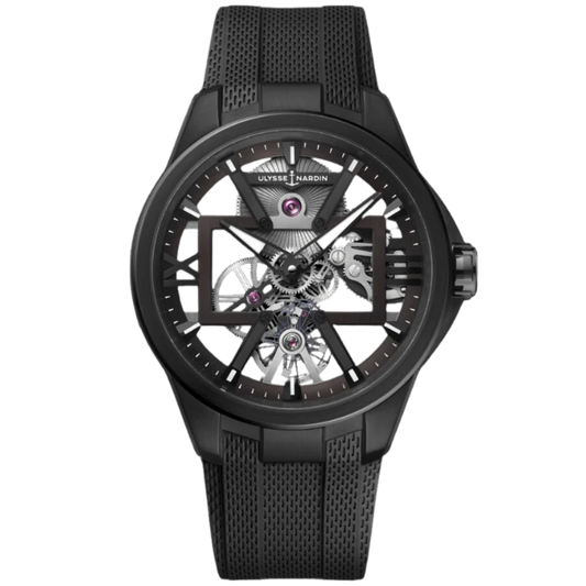 BLAST SKELETON X 42 MM TITANIUM WITH OPENWORKED DIAL